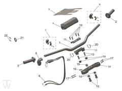 Lenker Schalter - TF 450-RC