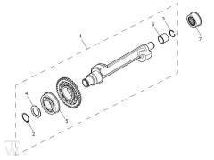 Ausgleichswelle - Trident 660 bis BU6463