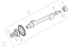 Ausgleichswelle - Street Triple S660 ab 967907