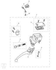 Master Cylinder Assy front - Street S660 from 967907 (AU, NZ)