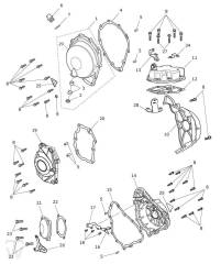 Motordeckel - Street Triple S660 ab 967907