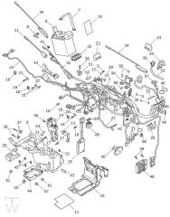 Hauptkabelbaum Elektrik - Rocket 3 TFC