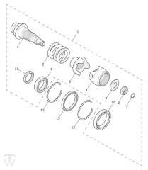 Torsionsdämpfer - Rocket 3 TFC