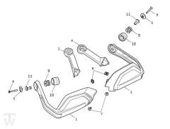Handschützer - Tiger 1200 GT Explorer