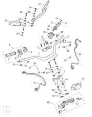 Lenker Schalter - Tiger 1200 GT Explorer