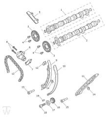 Nockenwellen Steuerkette - Tiger 1200 GT Explorer