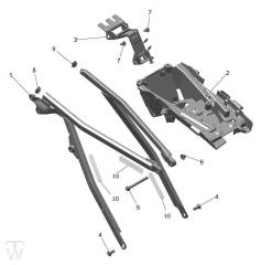 Heckrahmen - TF250X ab CF3825