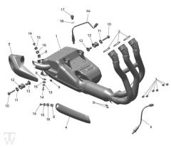 Auspuff Tiger Sport 600 ab CN4034