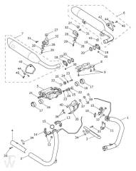Auspuff Bobber TFC bis AB9229