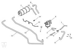Aktivkohlefilter Street Triple Moto2 ab BN4429