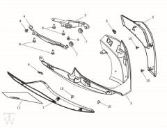 Bugspoiler Street Triple Moto2 ab BN4429