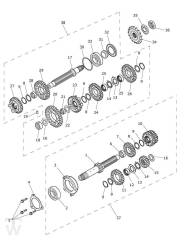 Getriebe Street Triple Moto2 ab BN4429