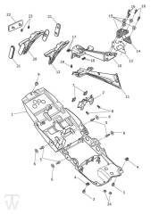 Kotflügel hinten Street Triple Moto2 ab BN4429