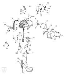 Olpumpe Wasserpumpe Schmierung Street Triple Moto2 ab BN4429