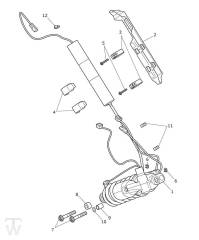 Federbein Tiger 1200 Alpine ab AV5527