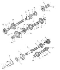 Getriebe Tiger 900 Rally Pro bis BP4995