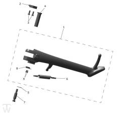 Seitenständer Bonneville T120 Black ab CM2828