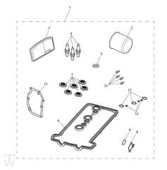 Servicekit Street Triple 765 RX