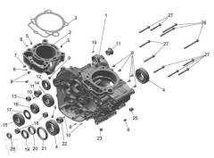 Motorgehäuse TF250-E