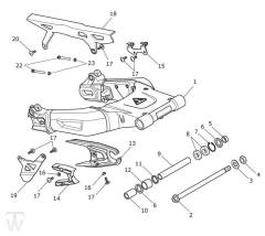 Schwinge Scrambler 1200 XE ab CL1737