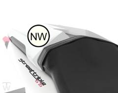 Sitzabdeckung CRYSTAL WHITE (nur 1x lagernd) Street Triple R & RX ab FIN 560477