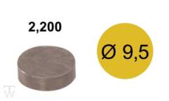 Shim D9.5mm, H2.200mm