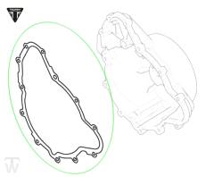 Lichtmaschinendeckeldichtung Typ 2  Tiger XR bis FIN855531