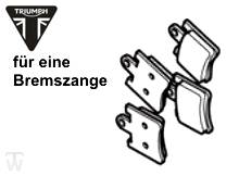 Bremsbeläge vorn Trophy 1215 SE