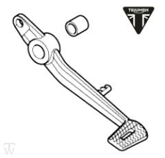 Brake Pedal (only 1x available) Street Triple from VIN 560477