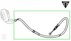 Cable Throttle TT600