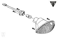 Blinker (nur 1x lagernd) Sprint ST 955i bis FIN139276