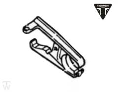 Chain slider (up to VIN...) Tiger T400 (Carburator)