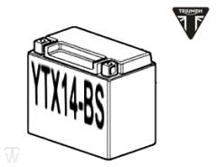 Batterie YTX14-BS MF wartungsfrei Tiger Sport bis FIN750469