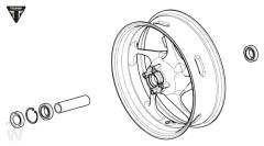 Preorder - Rear Wheel 17x5.5