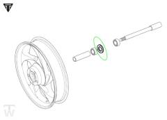 Oil Seal for Wheel Bearing  Rocket III Touring