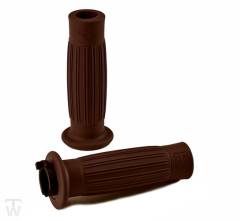 Gripset Barrel Style 22mm brown Thruxton R